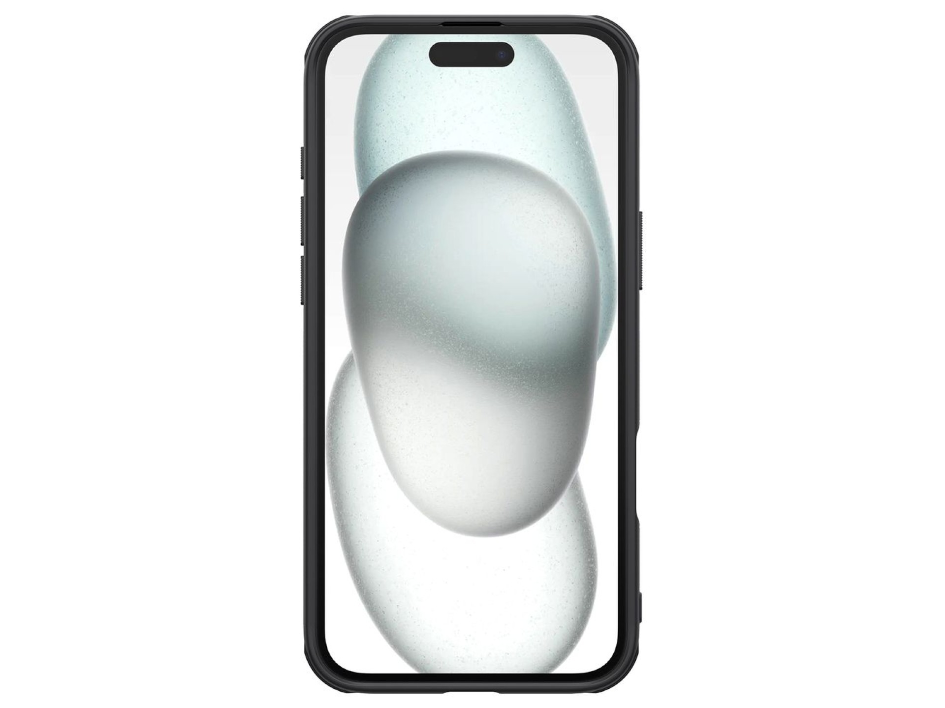 Funda magnética Nillkin Super Frosted Shield Pro para iPhone 16 - negra