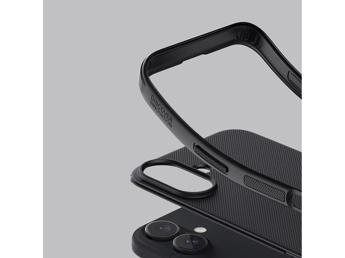 Funda magnética Nillkin Super Frosted Shield Pro para iPhone 16 - negra