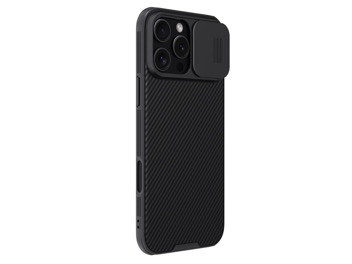 Funda magnética Nillkin CamShield Pro para iPhone 16 Pro - negra