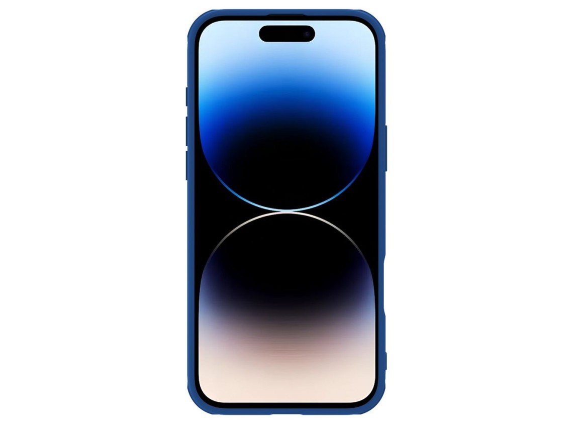 Funda magnética Nillkin CamShield Pro para iPhone 16 - azul