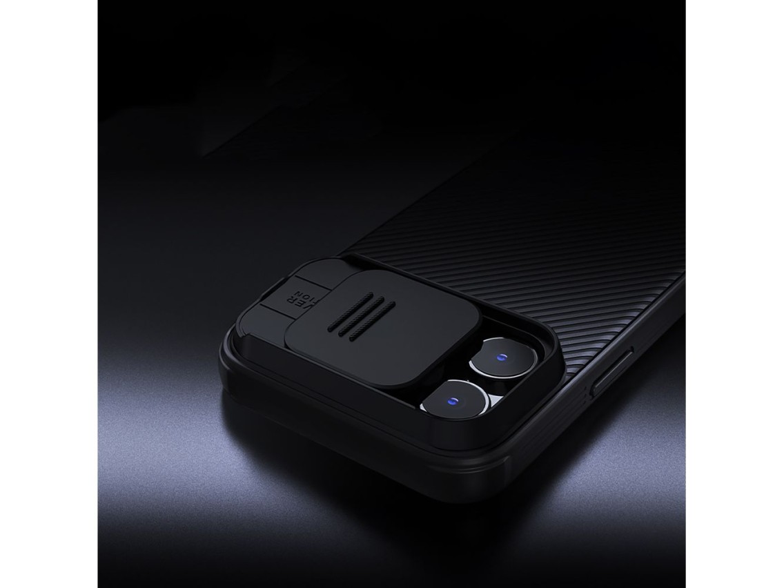 Funda magnética Nillkin CamShield Pro para iPhone 16 Pro - negra