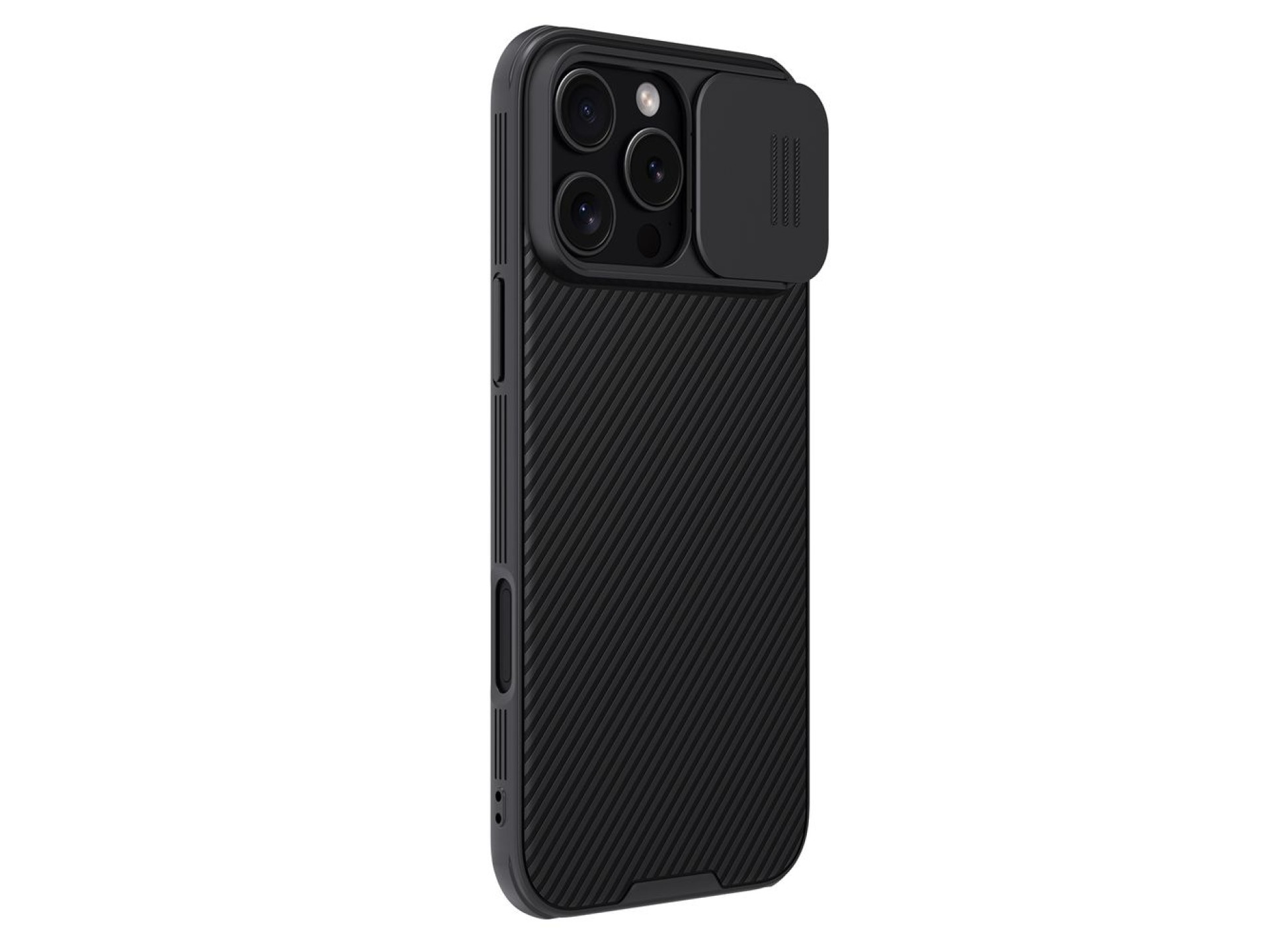 Funda magnética Nillkin CamShield Pro para iPhone 16 Pro - negra