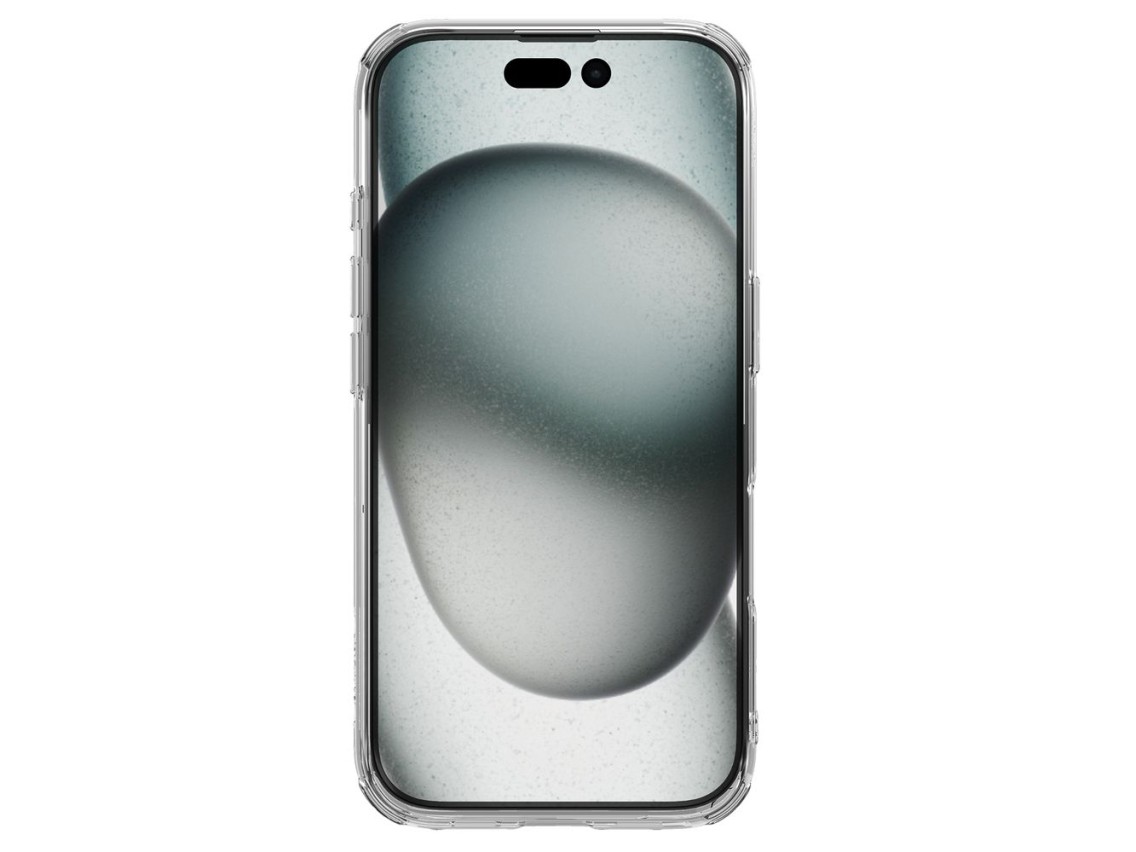 Capa Nillkin Nature Pro para iPhone 16 - transparente e branca