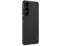 Capa magnética Nillkin Super Frosted Shield Pro para Samsung S25+ com MagSafe - Preta Capa magnética Nillkin Super Frosted Shield Pro para Samsung S25+ com MagSafe - Preta