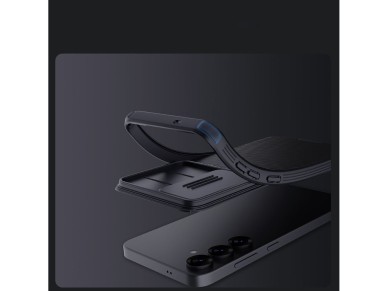 Nillkin CamShield Pro Case for Samsung Galaxy S25 with Camera Cover - Black Nillkin CamShield Pro Case for Samsung Galaxy S25 with Camera Cover - Black
