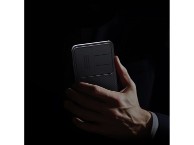 Nillkin CamShield Pro Case for Samsung Galaxy S25 with Camera Cover - Black Nillkin CamShield Pro Case for Samsung Galaxy S25 with Camera Cover - Black