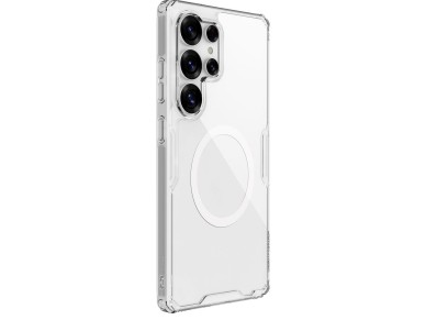 Funda magnética Nillkin Nature TPU Pro con MagSafe para Samsung Galaxy S25 Ultra - Blanca Funda magnética Nillkin Nature TPU Pro con MagSafe para Samsung Galaxy S25 Ultra - Blanca