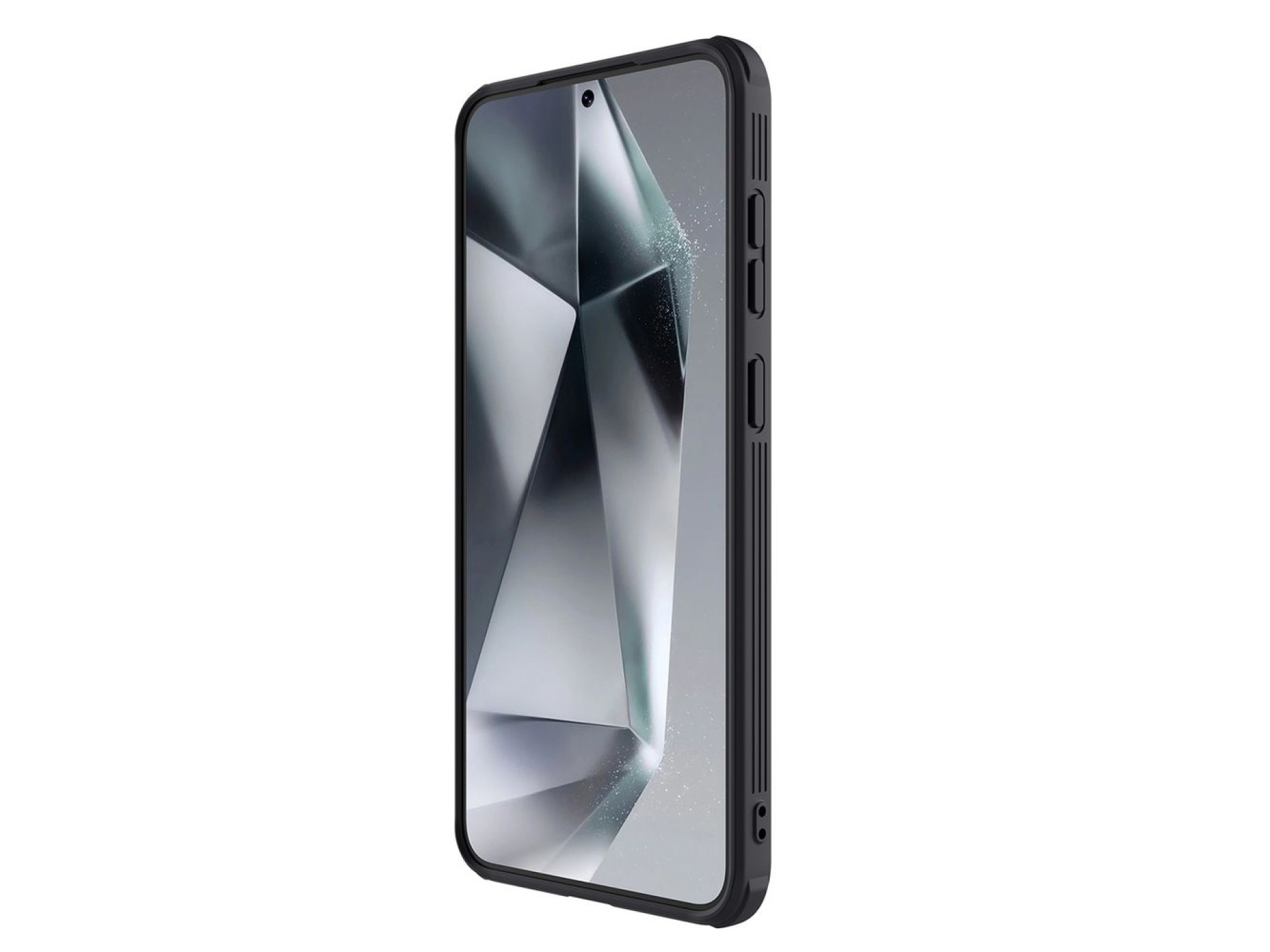 Capa Nillkin CamShield Pro para Samsung Galaxy S25 com protetor de câmera - Preta