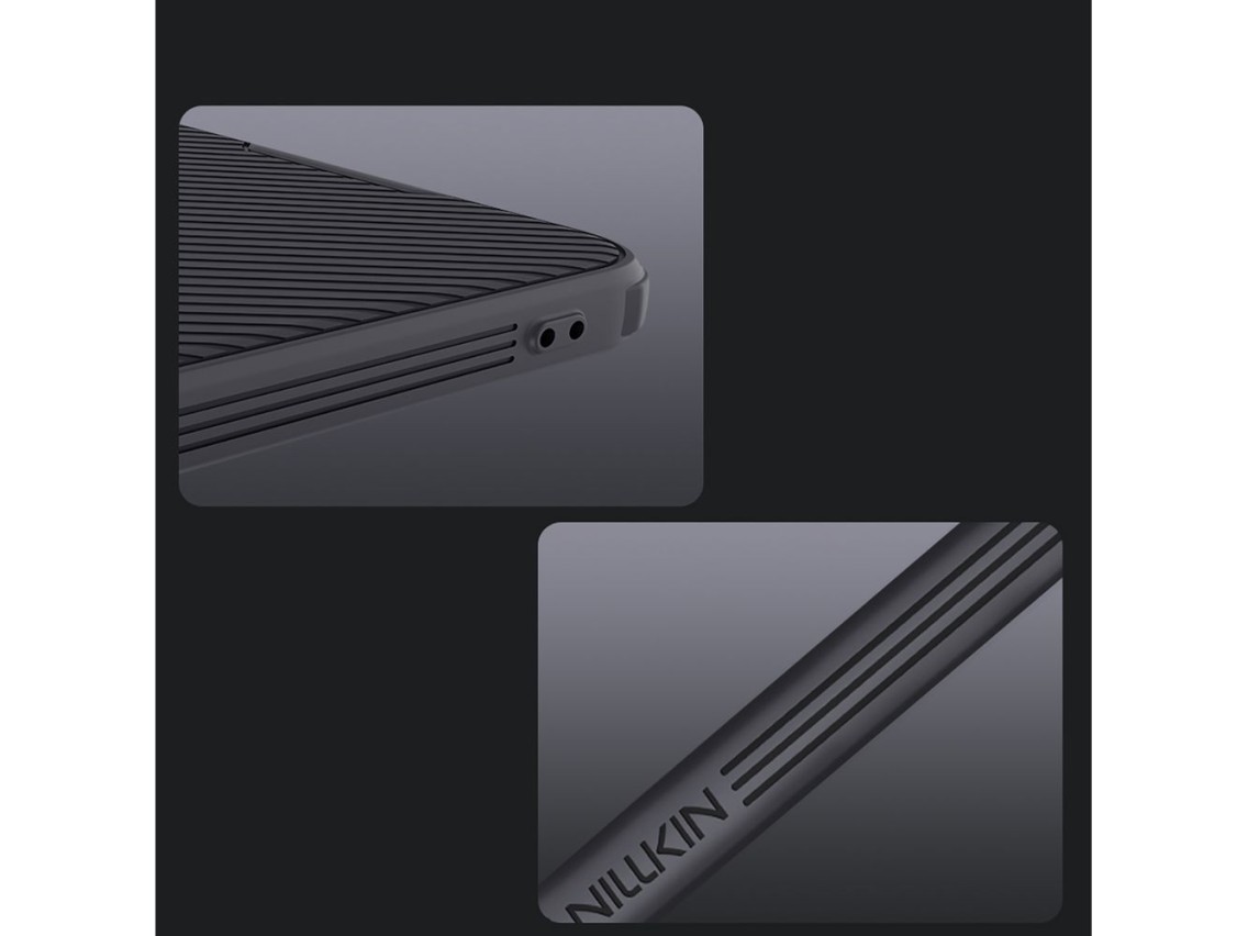 Capa Nillkin CamShield Pro para Samsung Galaxy S25 com protetor de câmera - Preta