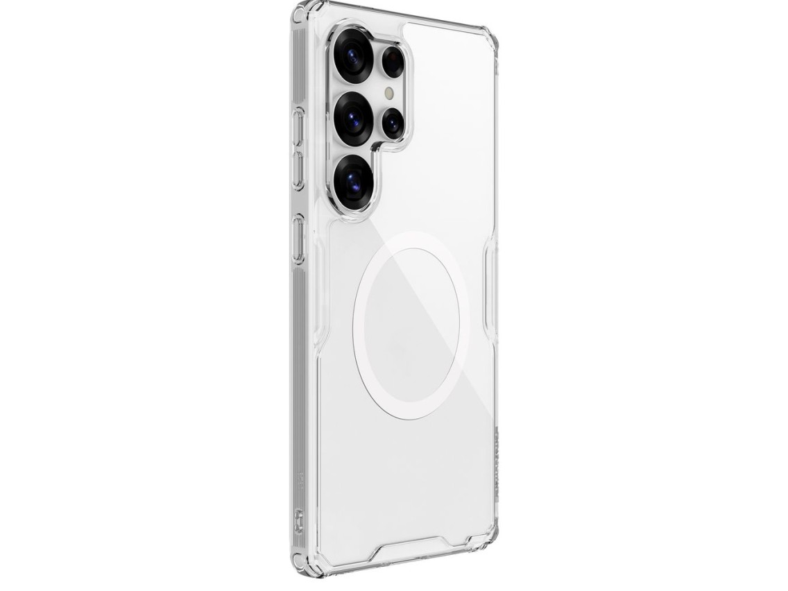 Nillkin Nature TPU Pro Magnetic Case with MagSafe for Samsung Galaxy S25 Ultra - White