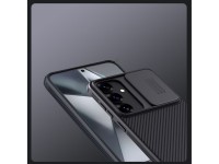 Capa Nillkin CamShield Pro para Samsung Galaxy S25 com protetor de câmera - Preta Capa Nillkin CamShield Pro para Samsung Galaxy S25 com protetor de câmera - Preta