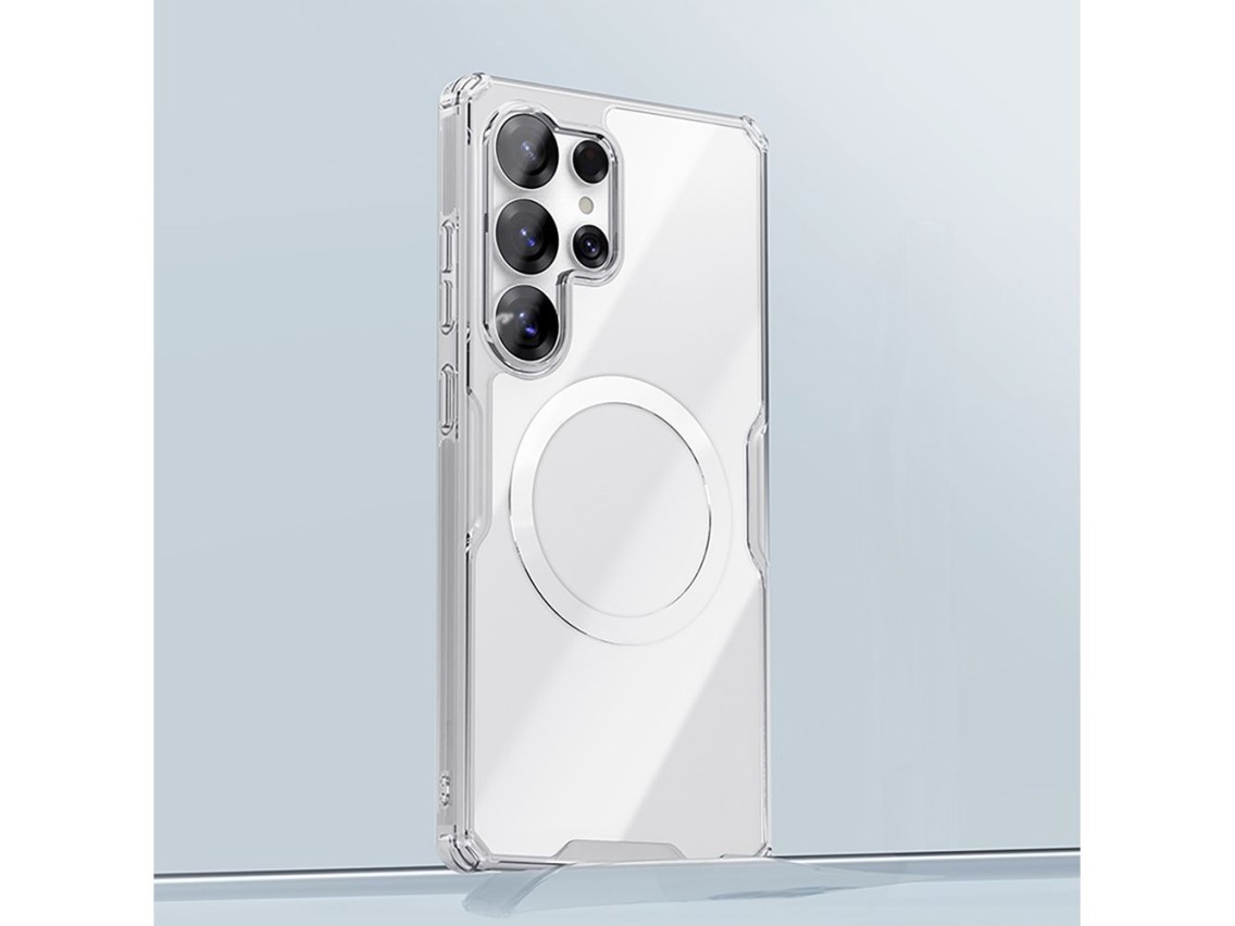 Nillkin Nature TPU Pro Magnetic Case with MagSafe for Samsung Galaxy S25 Ultra - White