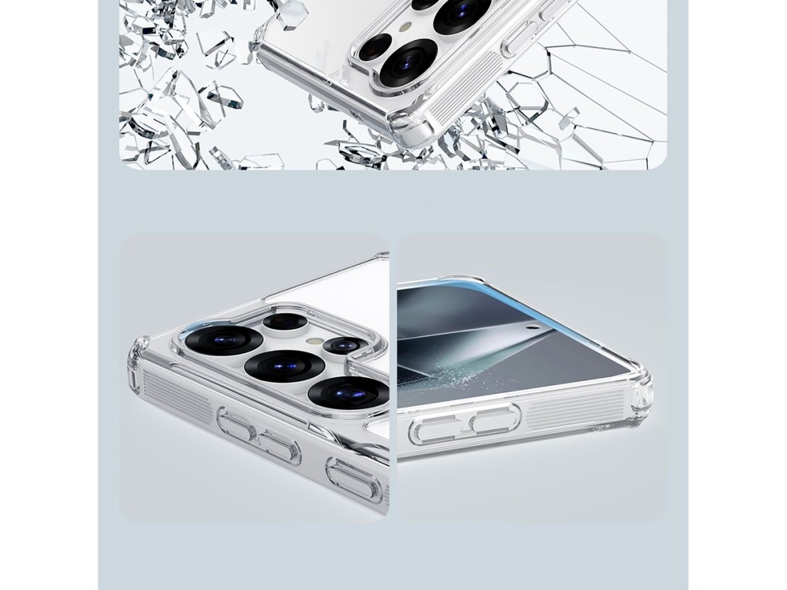 Funda magn�tica Nillkin Nature TPU Pro con MagSafe para Samsung Galaxy S25 Ultra - Blanca