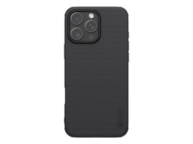 Nillkin Super Frosted Shield Pro case for iPhone 16 Pro - black Nillkin Super Frosted Shield Pro case for iPhone 16 Pro - black