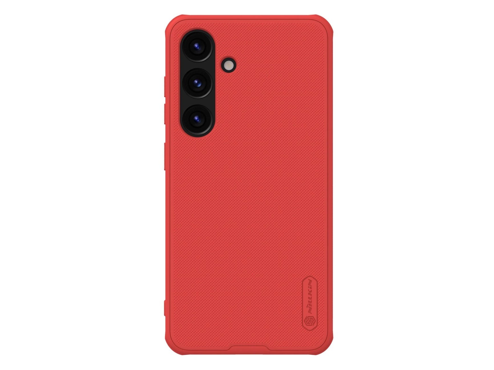 Capa protetora Nillkin Super Frosted Shield Pro para Samsung Galaxy S24+ - vermelha