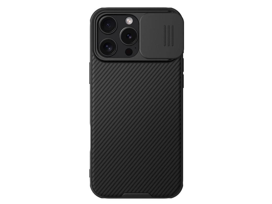 Funda magnética Nillkin CamShield Pro para iPhone 16 Pro - negra