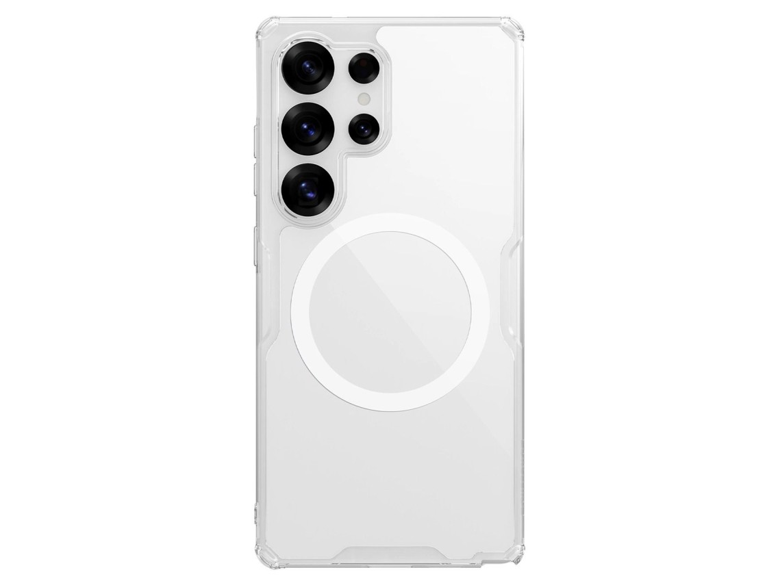 Nillkin Nature TPU Pro Magnetic Case with MagSafe for Samsung Galaxy S25 Ultra - White