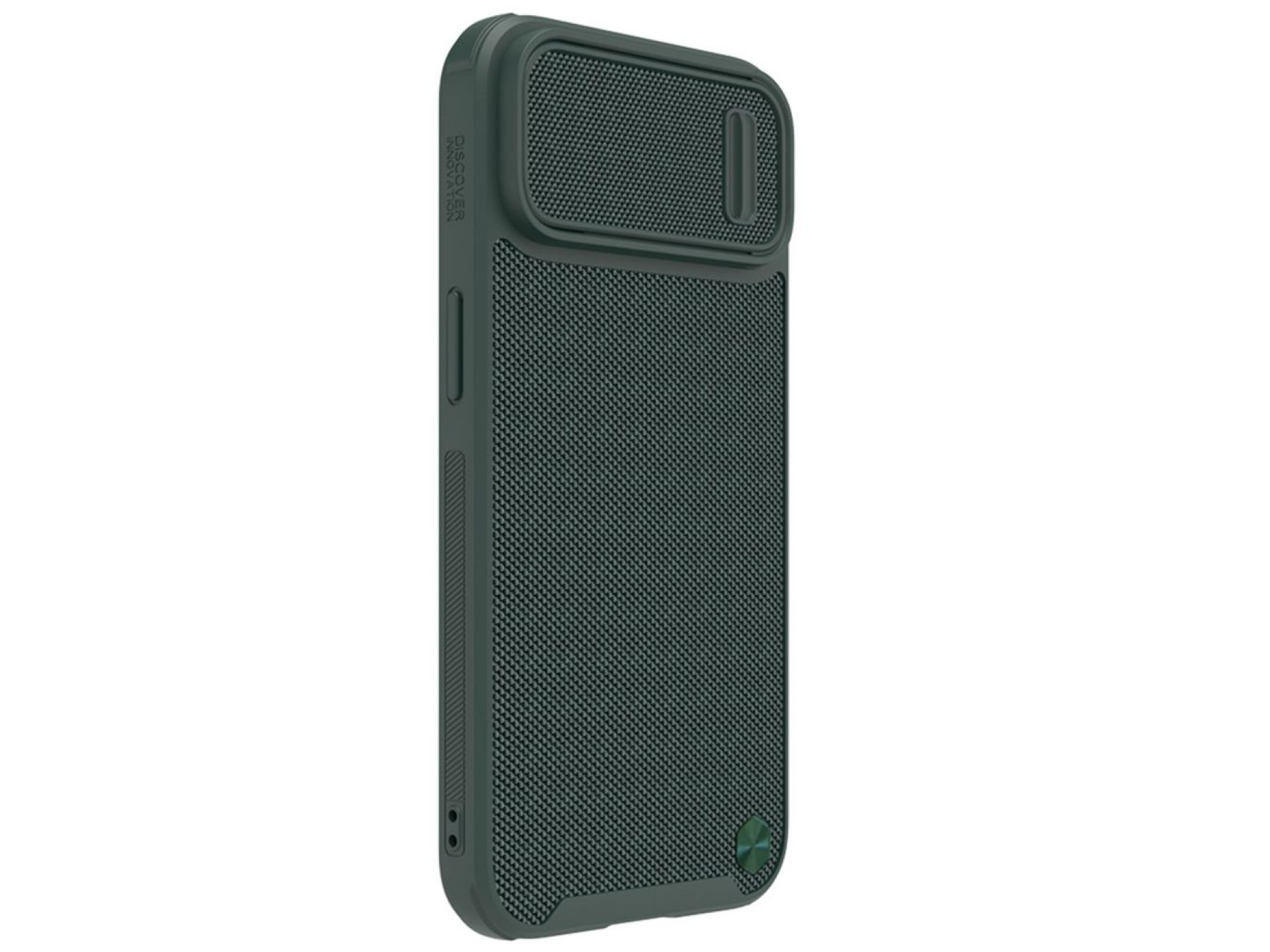 Nillkin Textured S Case iPhone 14 Pro Max armored cover with camera cover dark green