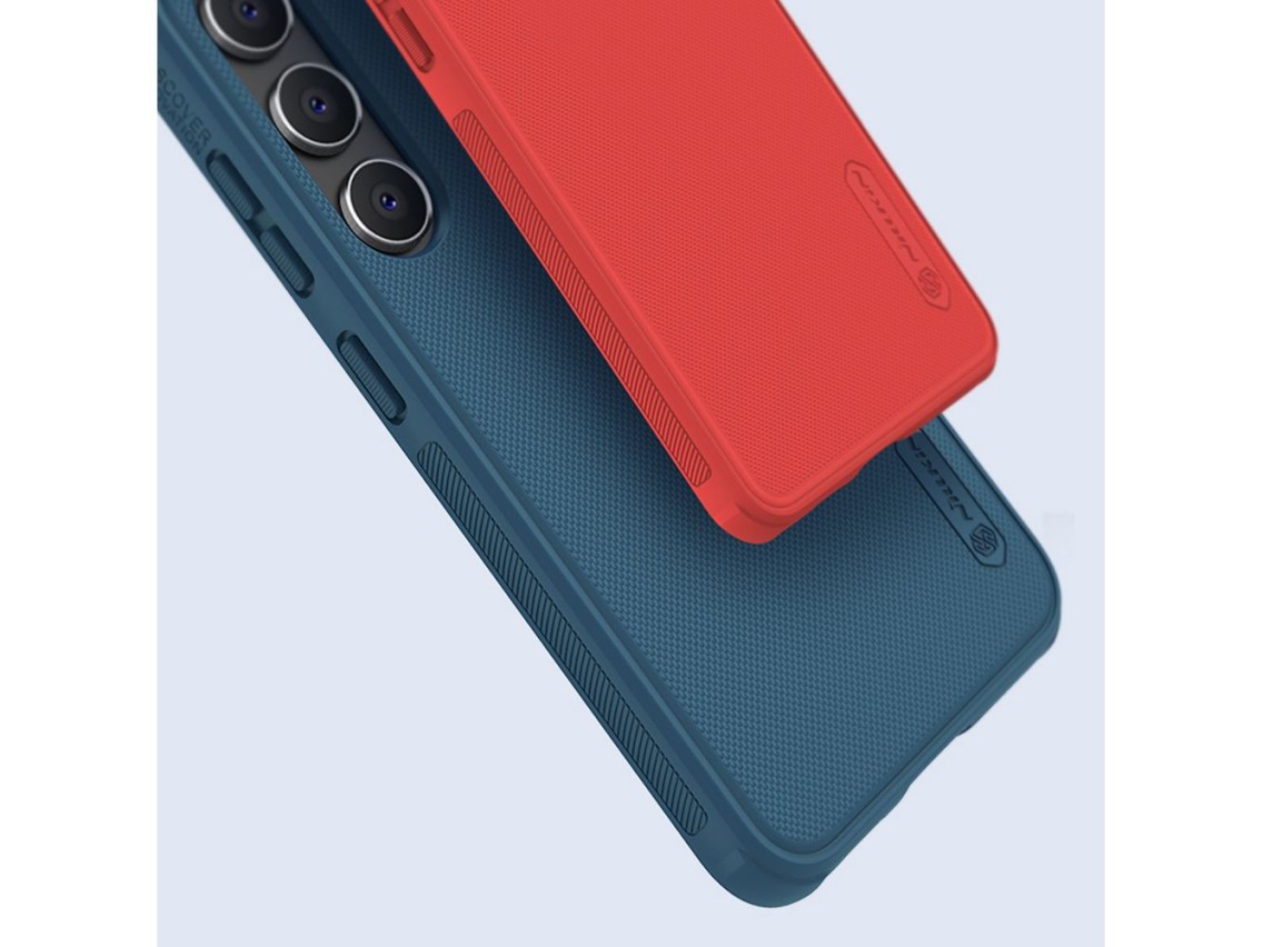 Capa Nillkin Super Frosted Shield Pro para Samsung Galaxy S23+ com prote��o refor�ada e suporte para