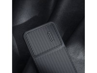 Nillkin Synthetic Fiber S Case for Samsung Galaxy S23, camera cover, black Nillkin Synthetic Fiber S Case for Samsung Galaxy S23, camera cover, black