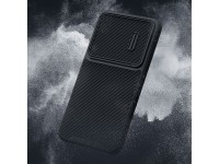 Funda Nillkin Synthetic Fiber S para Samsung Galaxy S23+, con cubierta para la cámara, color negro. Funda Nillkin Synthetic Fiber S para Samsung Galaxy S23+, con cubierta para la cámara, color negro.
