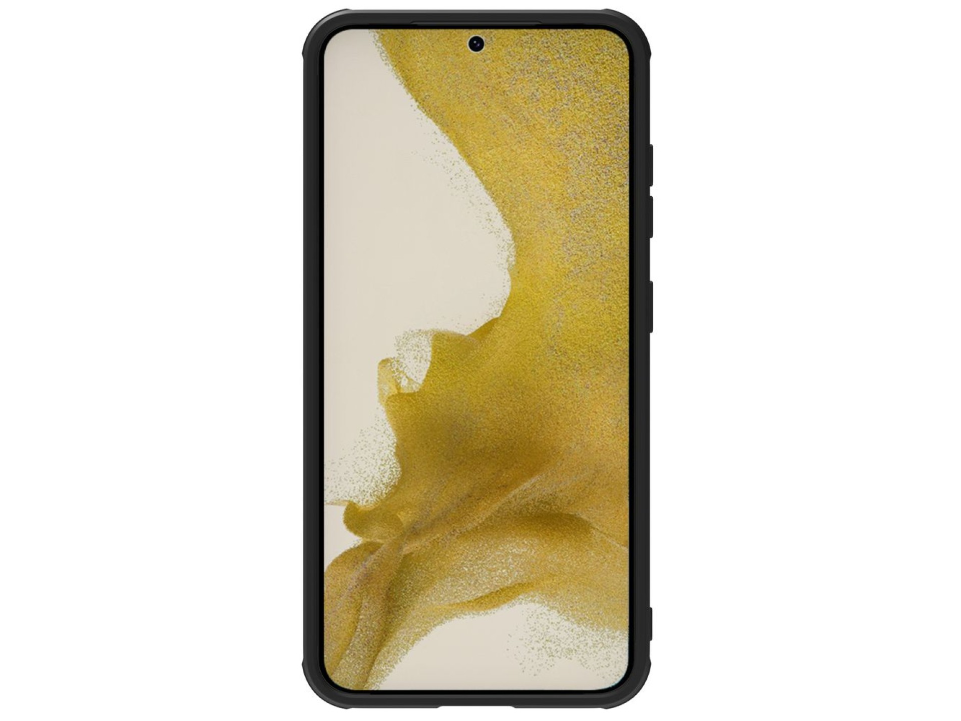 Capa texturizada Nillkin S para Samsung Galaxy S23+, capa reforçada com proteção para a câmera, pret