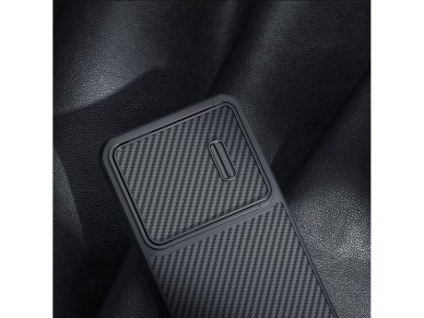 Funda Nillkin Synthetic Fiber S para Samsung Galaxy S23+, con cubierta para la cámara, color negro. Funda Nillkin Synthetic Fiber S para Samsung Galaxy S23+, con cubierta para la cámara, color negro.