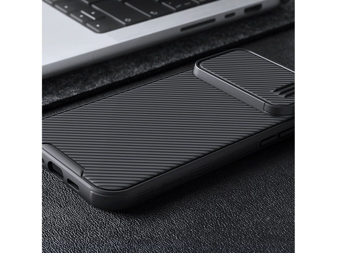Funda Nillkin CamShield S para iPhone 14 Pro Max, cubierta blindada con protector de cámara, color n