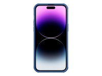 Capa Nillkin CamShield S para iPhone 14 Pro Max, com proteção reforçada para a câmera, azul. Capa Nillkin CamShield S para iPhone 14 Pro Max, com proteção reforçada para a câmera, azul.