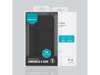 Nillkin CamShield S Case iPhone 14 Pro Max Armored Cover Camera Protector Black Nillkin CamShield S Case iPhone 14 Pro Max Armored Cover Camera Protector Black