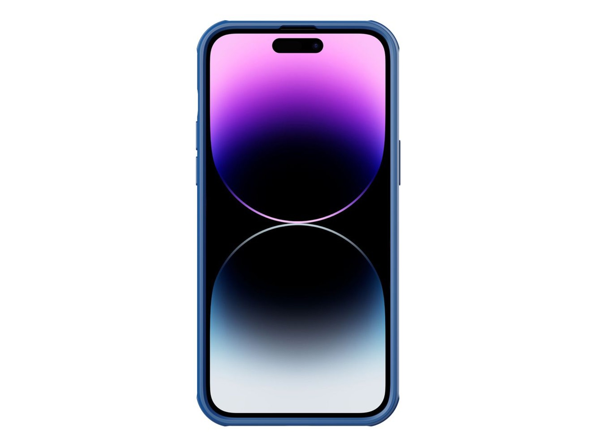 Nillkin CamShield S Case iPhone 14 Pro Max Armored Cover Camera Protector Blue