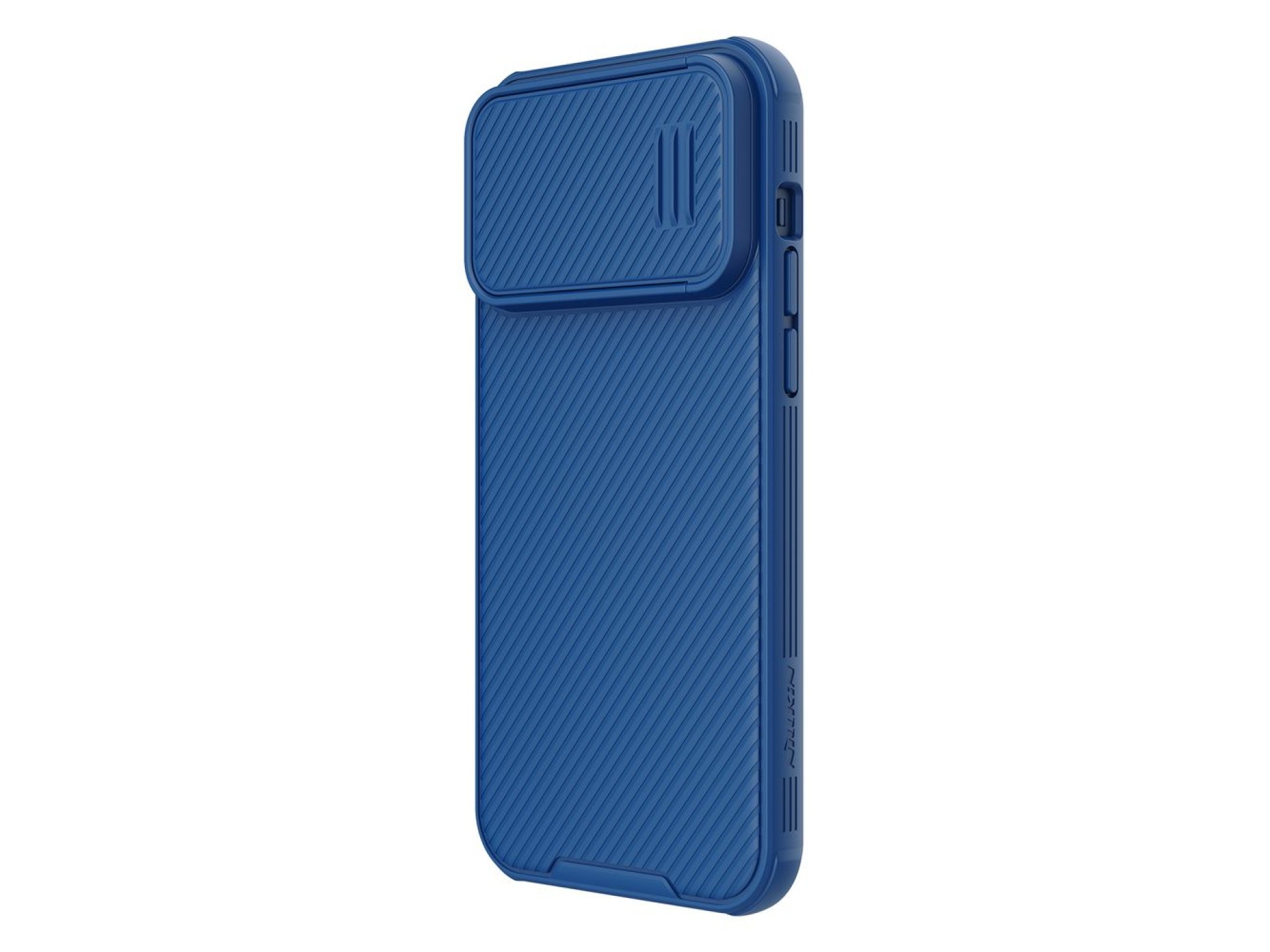 Nillkin CamShield S Case iPhone 14 Pro Max Armored Cover Camera Protector Blue