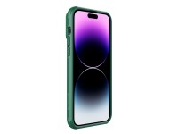 Capa Nillkin CamShield S para iPhone 14 Pro Max, com proteção reforçada para a câmera, na cor verde. Capa Nillkin CamShield S para iPhone 14 Pro Max, com proteção reforçada para a câmera, na cor verde.