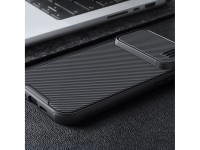 Capa Nillkin CamShield S para iPhone 14 Pro Max, com proteção reforçada para a câmera, azul. Capa Nillkin CamShield S para iPhone 14 Pro Max, com proteção reforçada para a câmera, azul.