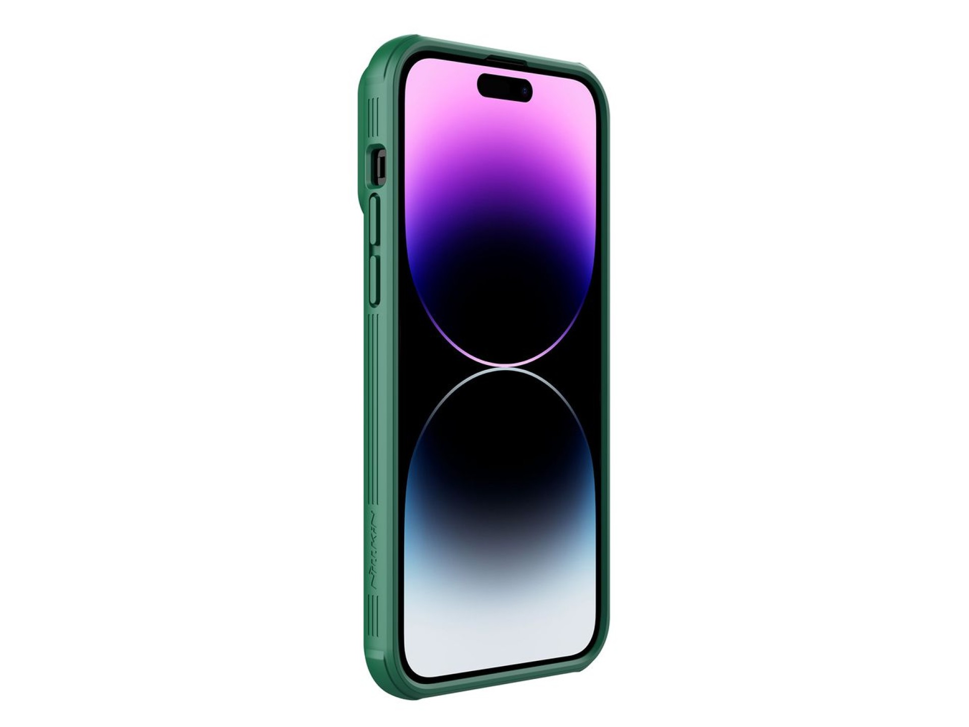 Nillkin CamShield S Case iPhone 14 Pro Max Armored Cover Camera Protector Green