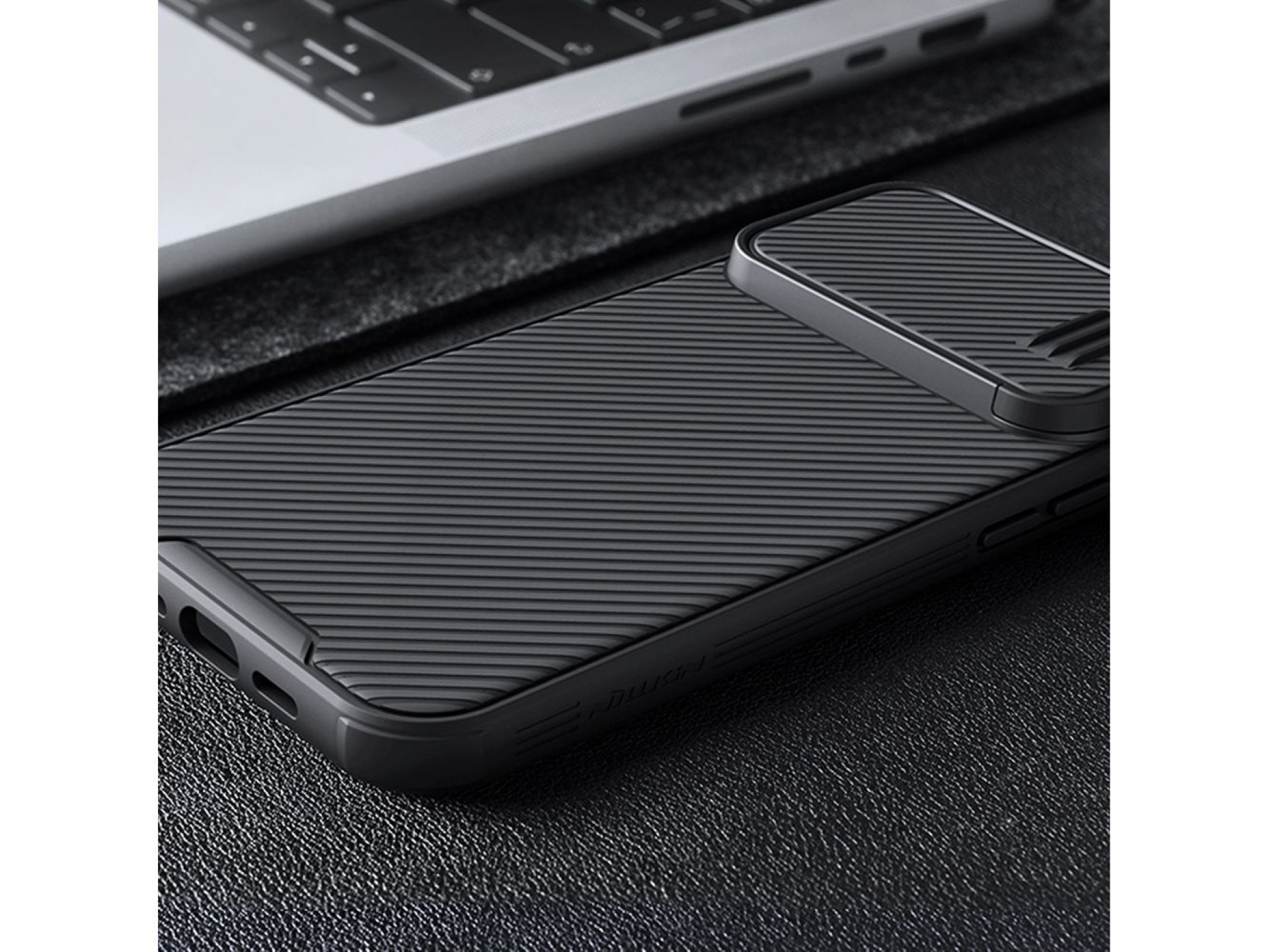 Nillkin CamShield S Case iPhone 14 Pro Max Armored Cover Camera Protector Green