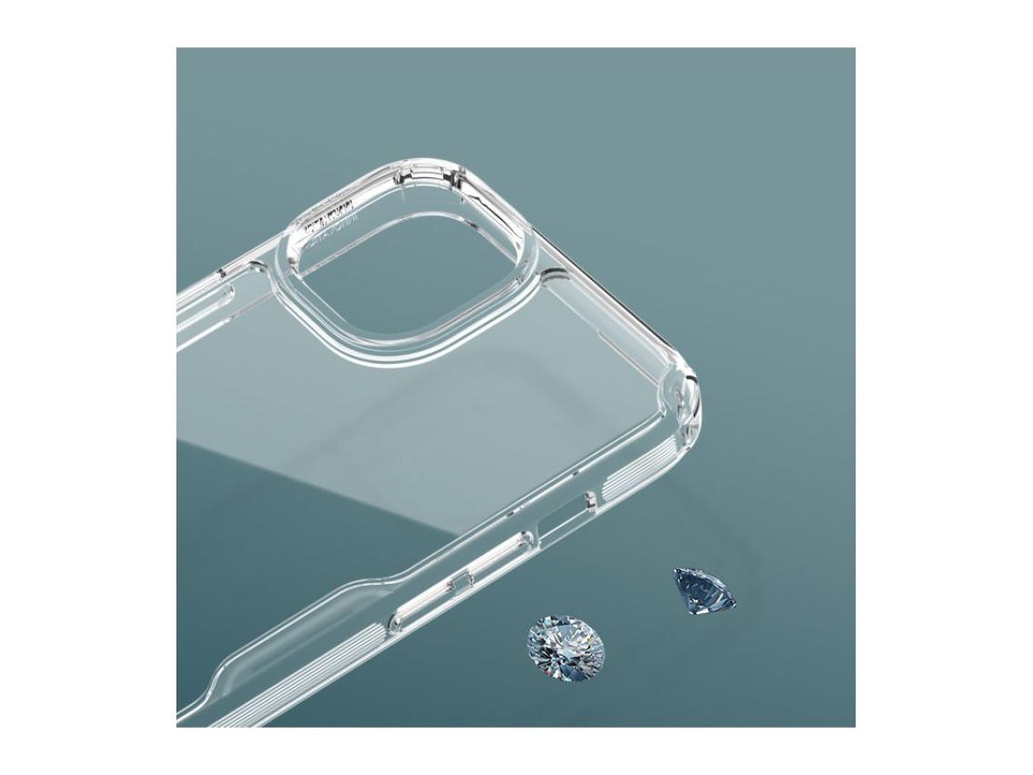 Funda protectora Nillkin Nature Pro para iPhone 15 Pro - Blanca