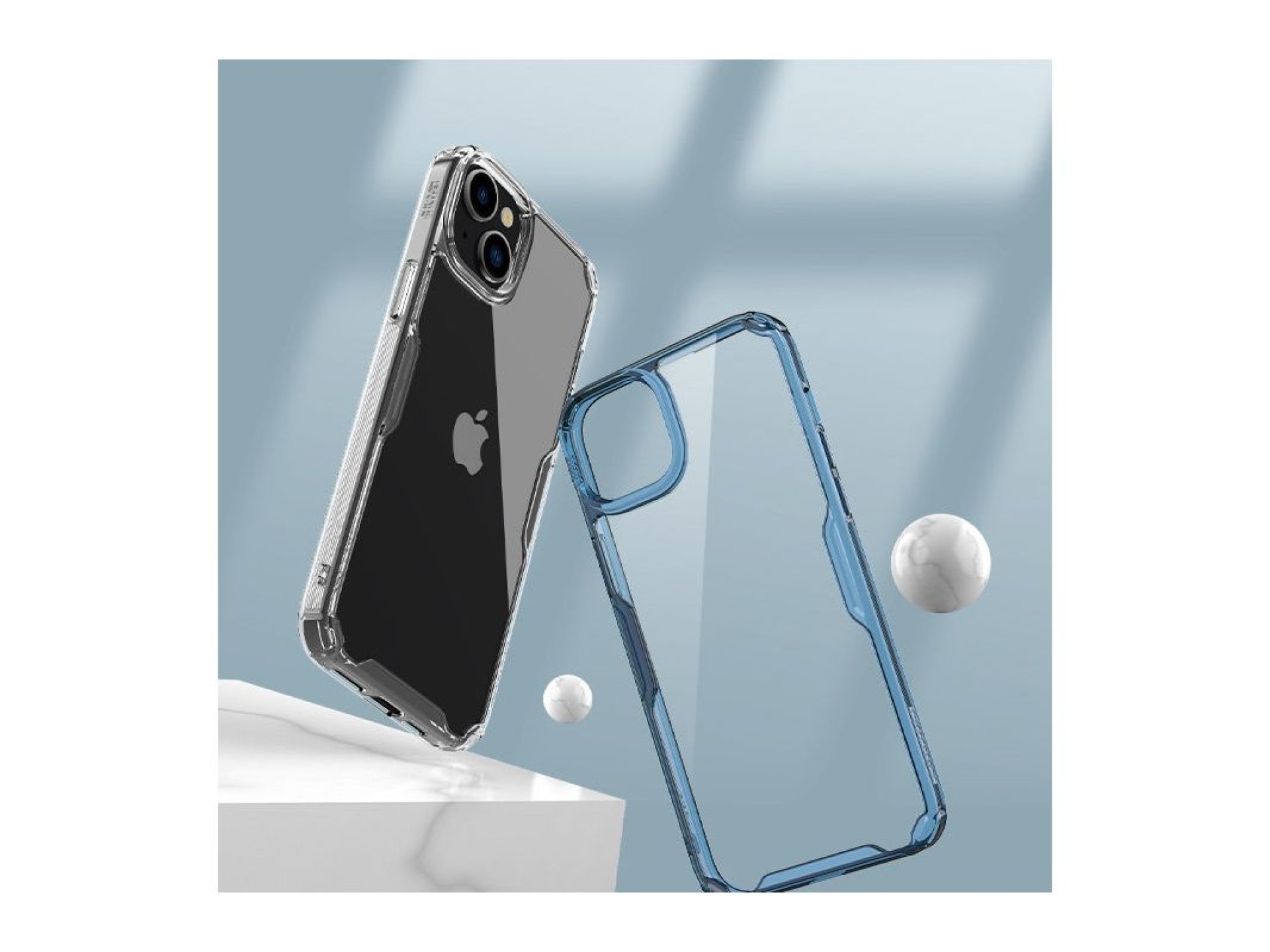 Funda rígida Nillkin Nature Pro para iPhone 15 Pro Max - Blanca