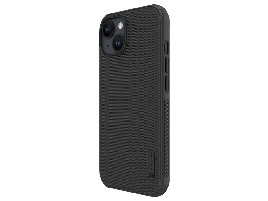 Nillkin Super Frosted Shield Pro iPhone 15 Plus Case - Black