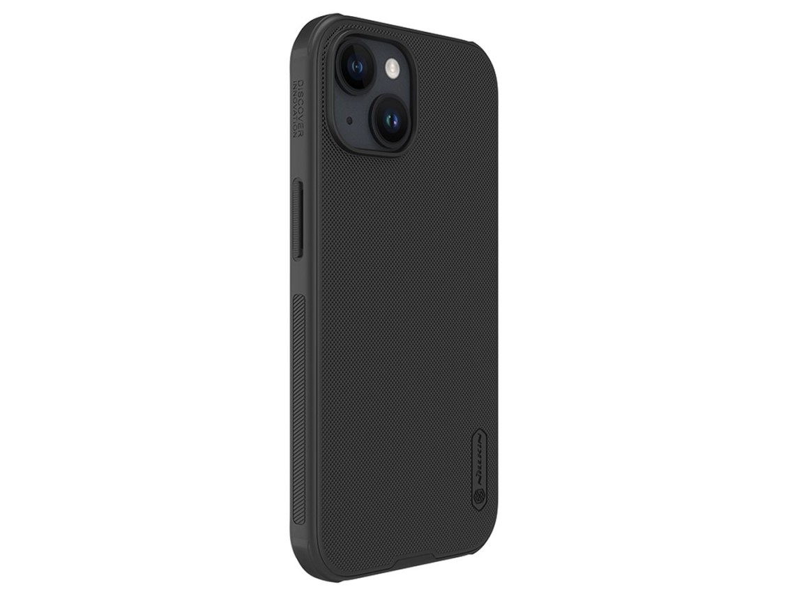 Nillkin Super Frosted Shield Pro iPhone 15 Plus Case - Black