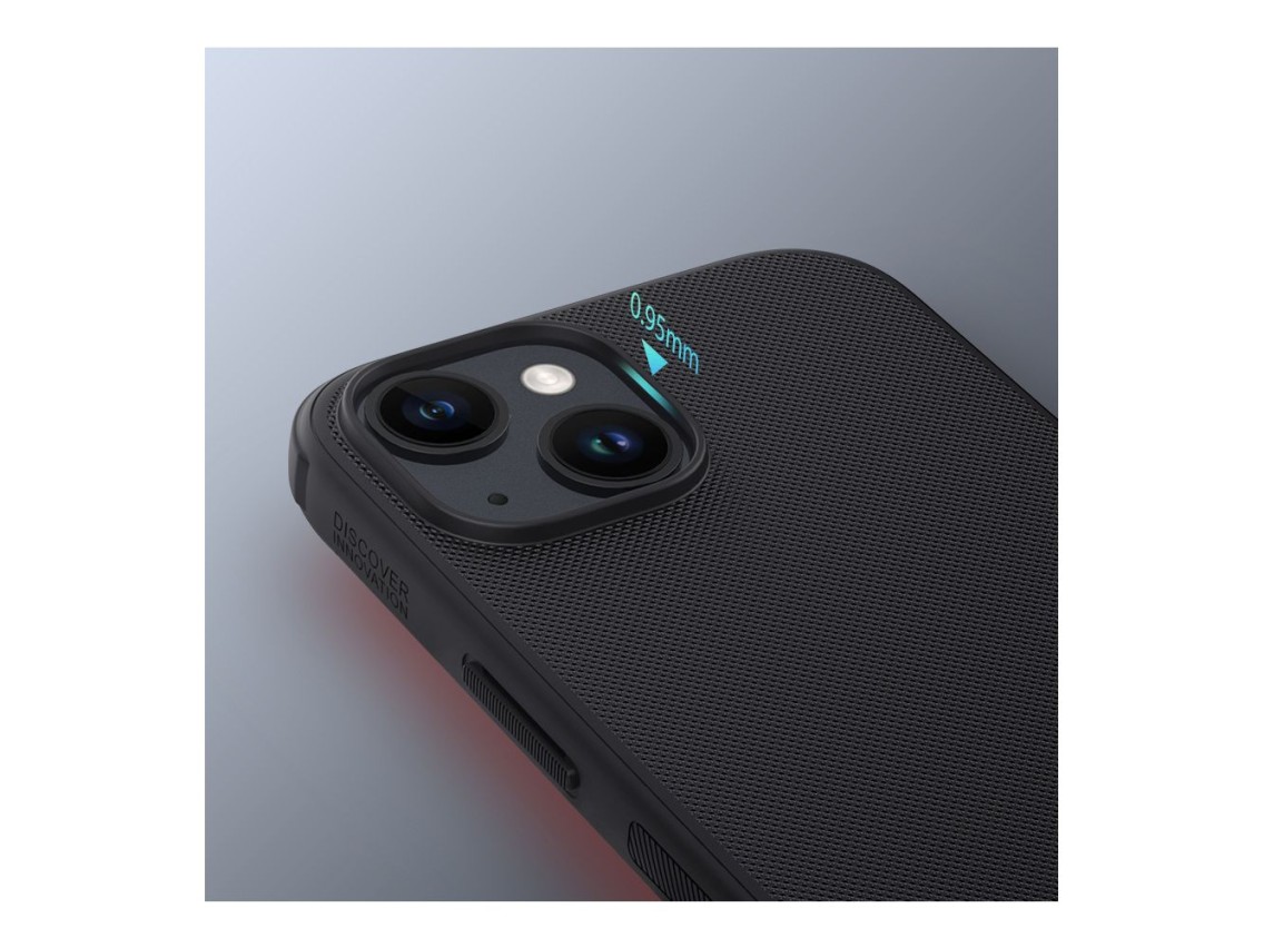Nillkin Super Frosted Shield Pro iPhone 15 Plus Case - Black