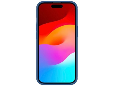 Nillkin Super Frosted Shield Pro reinforced case for iPhone 15 Plus - blue Nillkin Super Frosted Shield Pro reinforced case for iPhone 15 Plus - blue