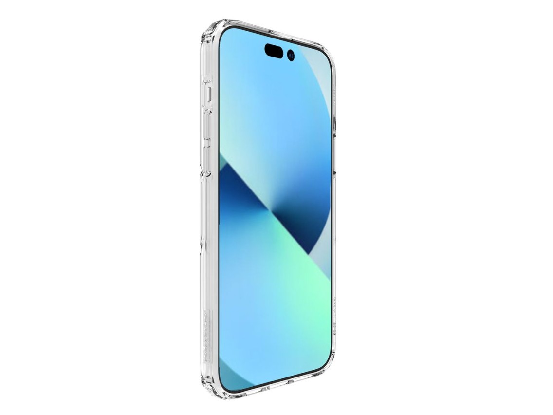 Funda protectora Nillkin Nature Pro para iPhone 15 Pro - Blanca