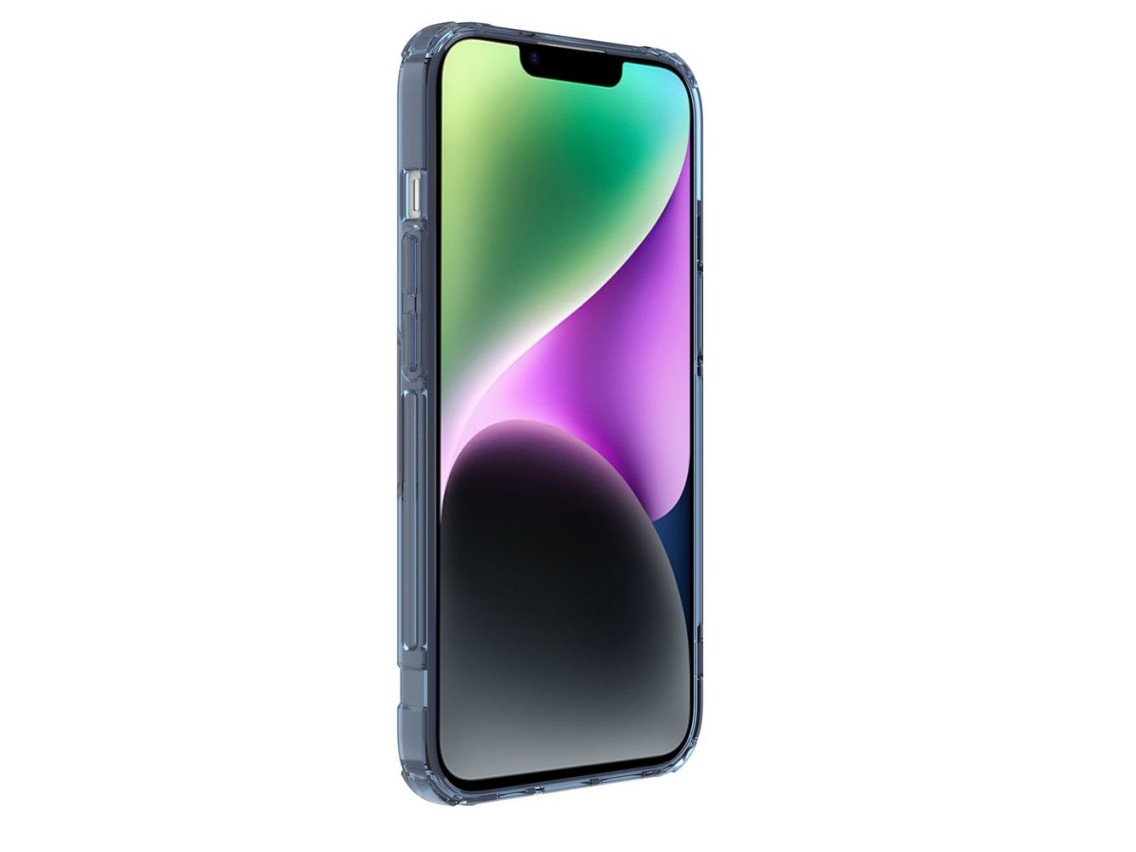 Funda protectora Nillkin Nature Pro con MagSafe para iPhone 15 Plus - azul