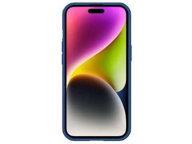Funda magnética Nillkin CamShield Pro para iPhone 15 Plus con protector de cámara - Azul Funda magnética Nillkin CamShield Pro para iPhone 15 Plus con protector de cámara - Azul