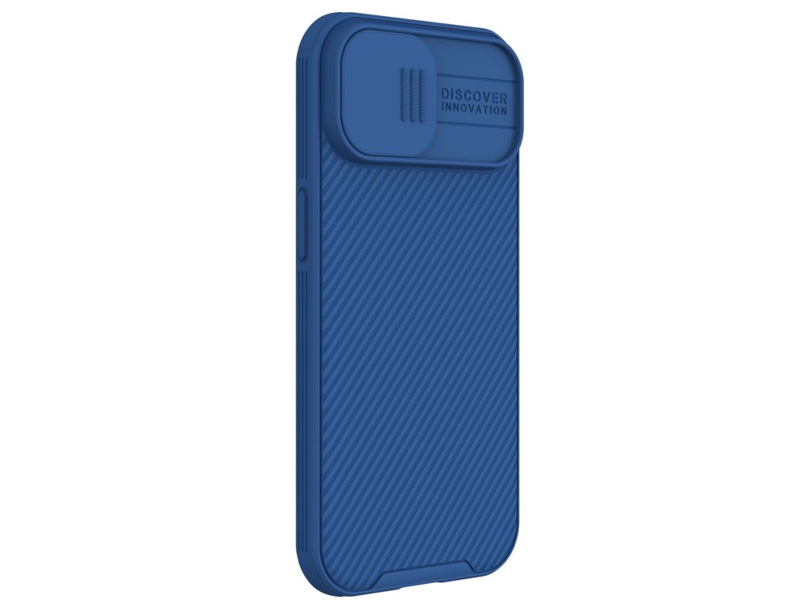 Nillkin CamShield Pro Magnetic Case for iPhone 15 Plus with Camera Protector - Blue