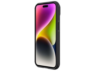 Nillkin CamShield Pro Magnetic Case for iPhone 15 Plus with Camera Protector - Black