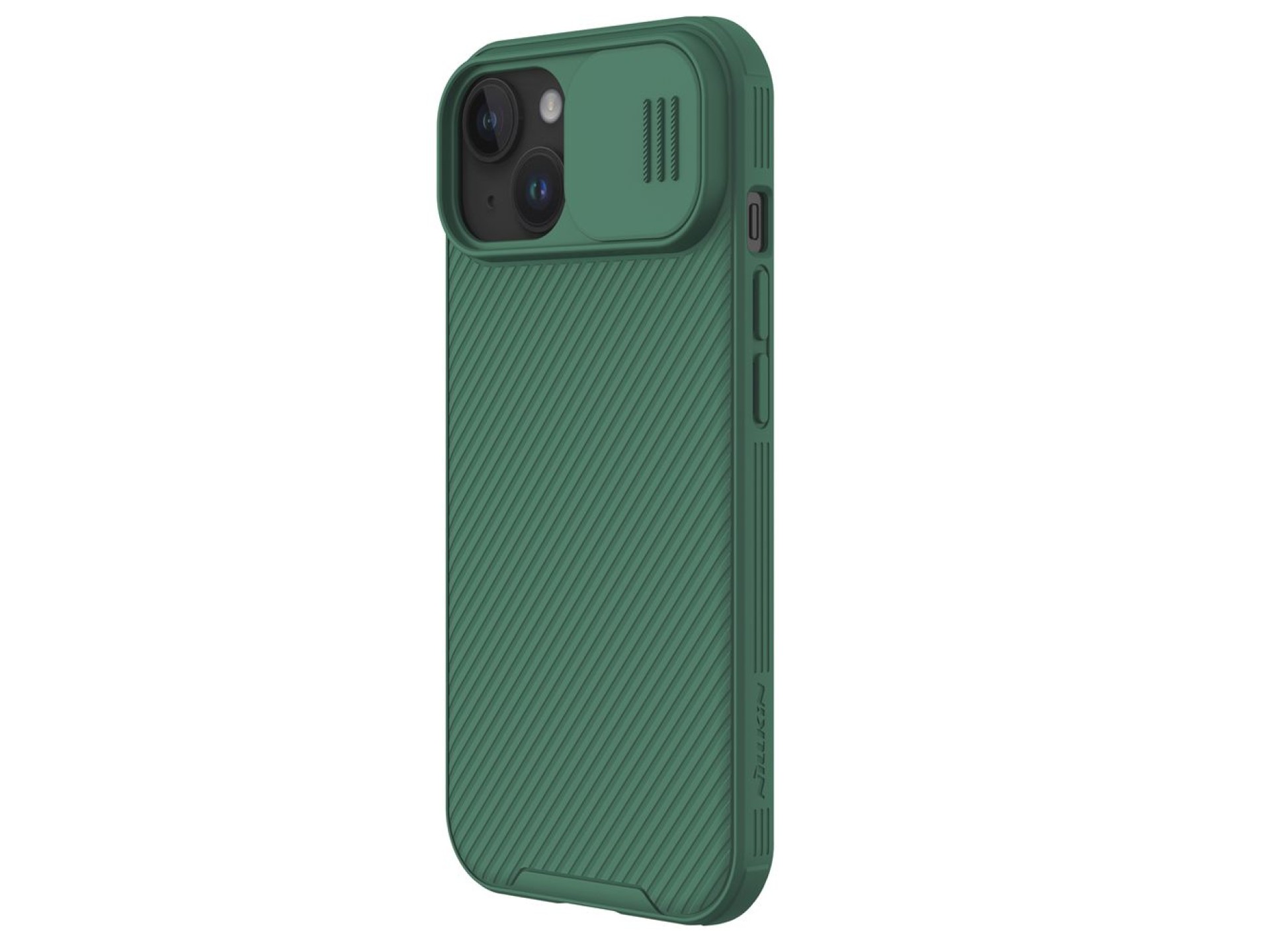 Nillkin CamShield Pro Magnetic Case for iPhone 15 Plus with Camera Protector - Green