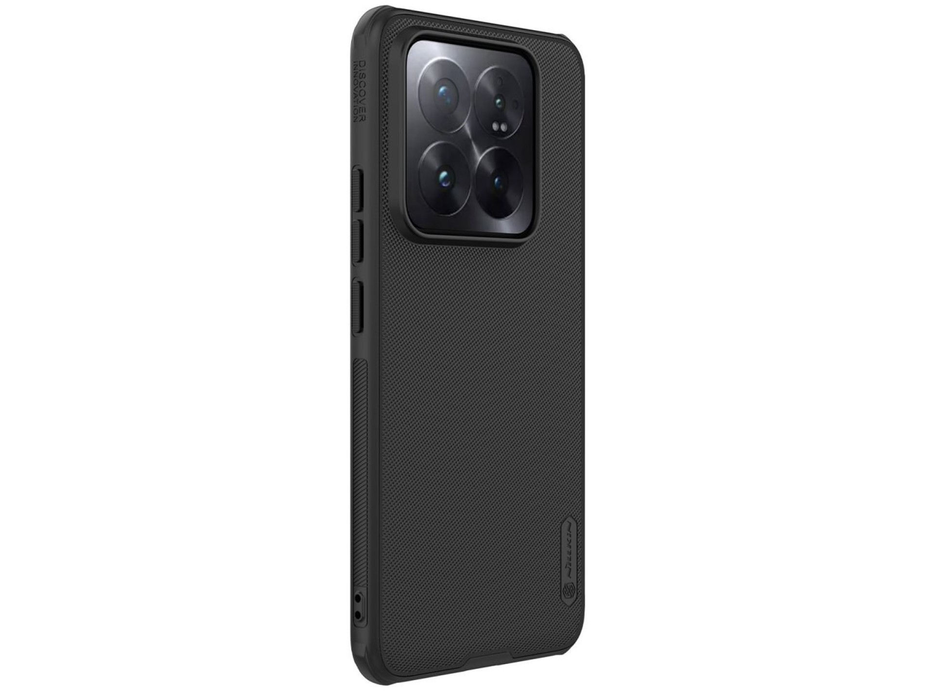 Capa reforçada Nillkin Super Frosted Shield Pro para Xiaomi 14 Pro - preta