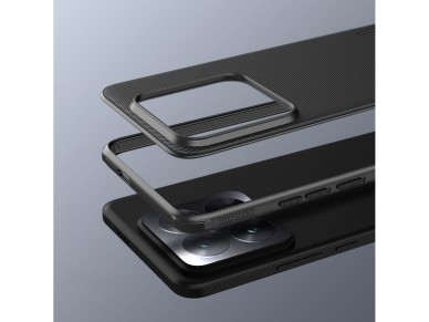 Nillkin Super Frosted Shield Pro reinforced case for Xiaomi 14 Pro - black Nillkin Super Frosted Shield Pro reinforced case for Xiaomi 14 Pro - black